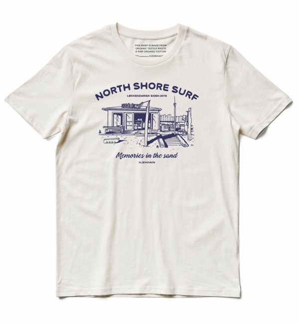 North Shore Surf x Hjemhavn Kids T-shirt - Memories in The Sand